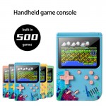 G50 Macaron Handheld Game Console Nostalgic Retro Color Screen FC Mini Game Console built-in 500 Games